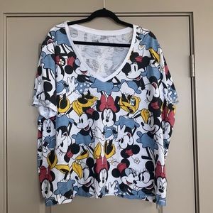 Disney Minnie Mouse Tee-Plus Size